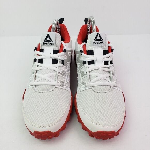 Reebok Realflex Transition 2 LP Mens Size 7.5 White Red Running Sneakers Shoes main image 5